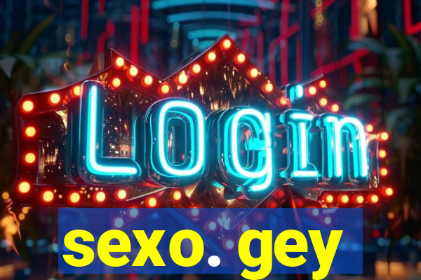 sexo. gey